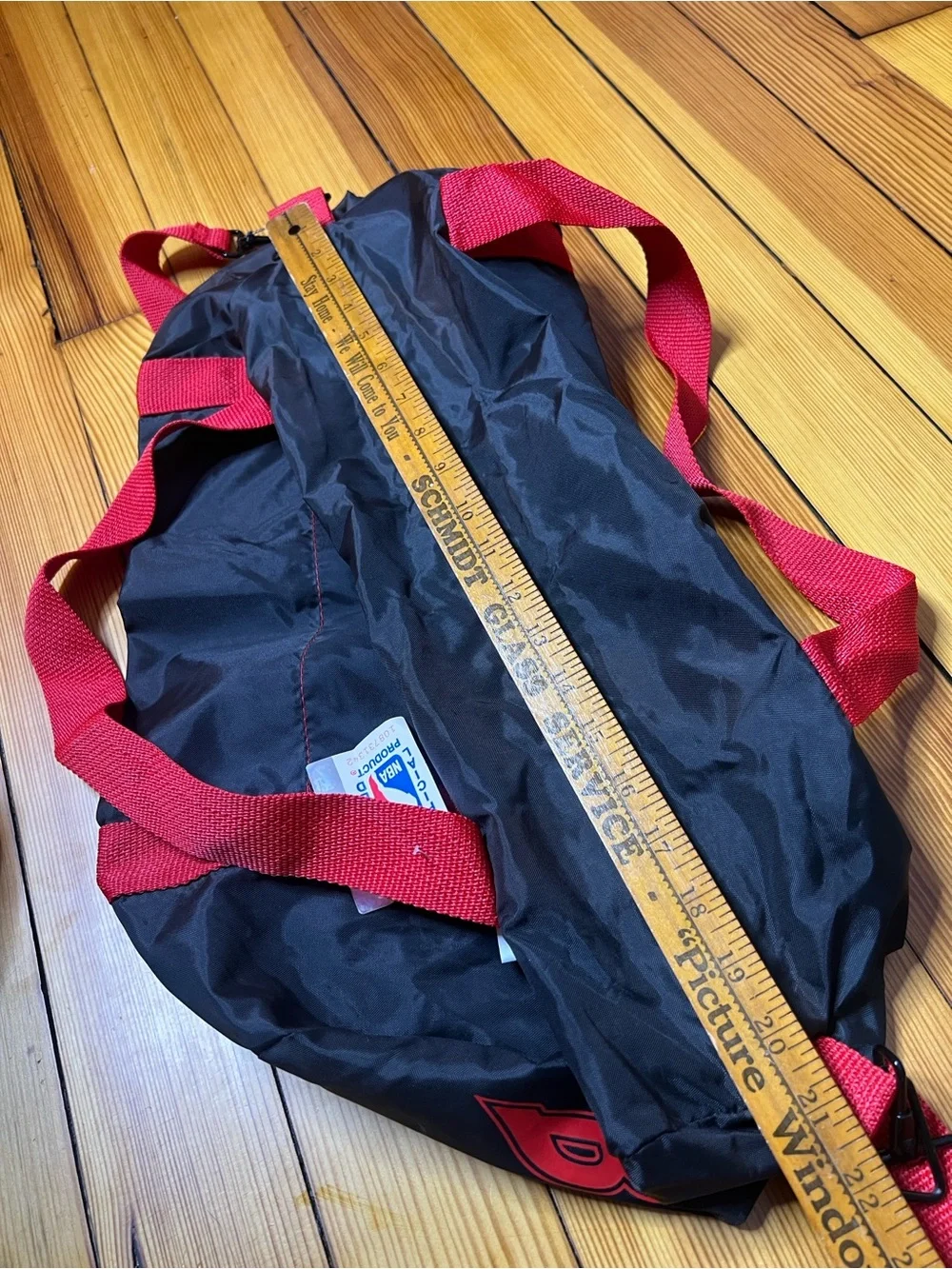 Vintage Chicago Bulls NBA Duffel Bag NOS Deadstock Tags 90s
